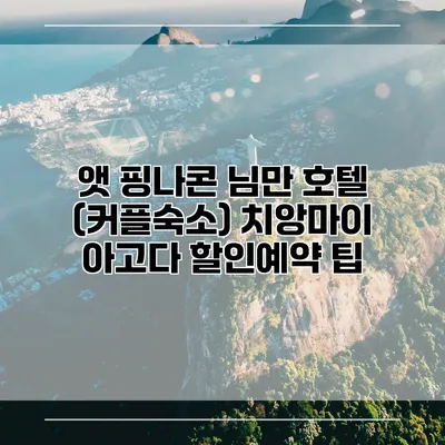 앳 핑나콘 님만 호텔 (커플숙소) 치앙마이 아고다 할인예약 팁