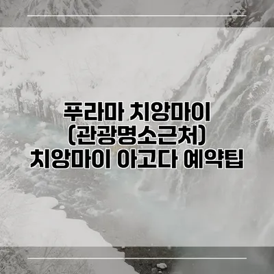 푸라마 치앙마이 (관광명소근처) 치앙마이 아고다 예약팁